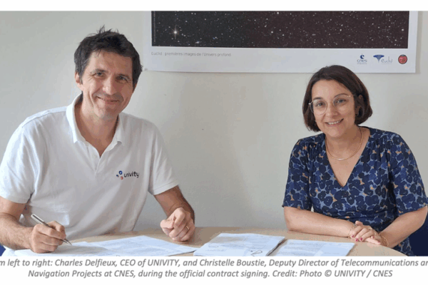 CNES Awards €31 Million Contract to UNIVITY to Accelerate Development of French Space-Based 5G